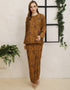BAJU KURUNG KEDAH FIONA (GOLDEN BROWN)